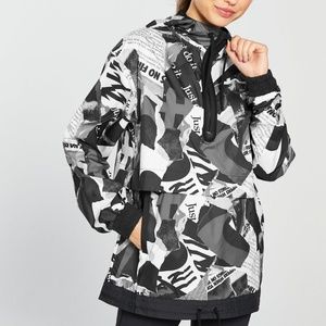 nike newsprint jacket